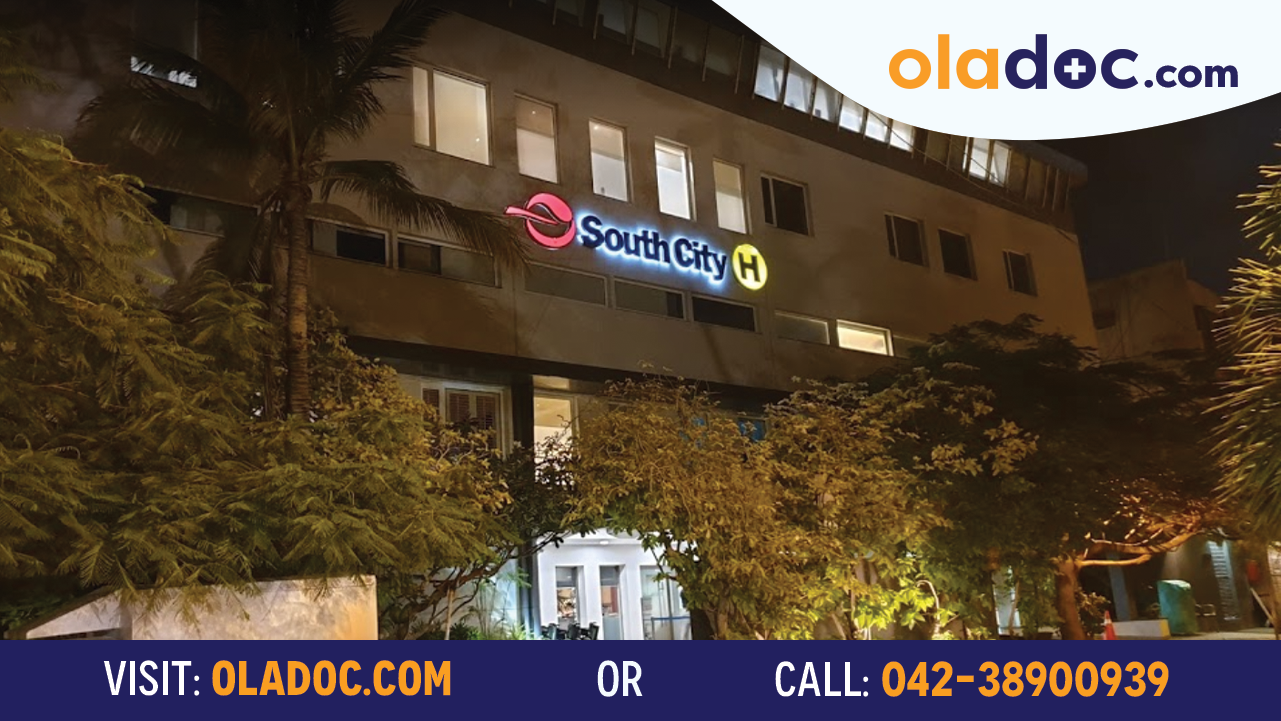 Building of South City Hospital Karachi